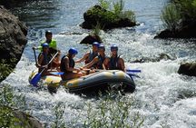 Rafting in a small group with caving & cliff jumping,free photos & videos