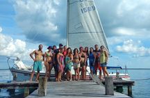 Private - Bacalar sailing across the mesmerizing waters 