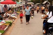 Luang Prabang Early Morning Alms Giving and Wet Market