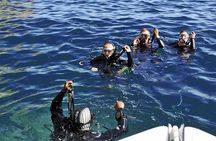 Exciting PADI Discover Scuba Diving Experience Isola Bella Marine Park Taormina