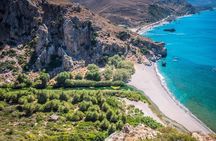 Preveli Palm Beach From Rethimno