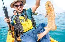 Kayak Fishing in Singapore, Sentosa, East Coast: Day, Sunset & Night Adventures
