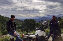 Short Motorcycle Ride Tour to Syambhunath Stupa