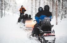 Family Snowmobile Safari from Santa Claus Village