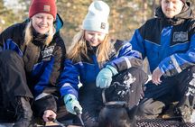 Family Snowmobile Safari from Santa Claus Village