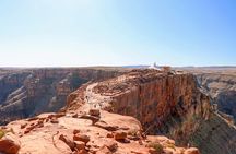 Grand Canyon West Helicopter Tour with VIP Skywalk and Boat Ride