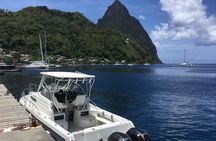 Private Northern Boat Tour- Castries To Rodney Bay or Rodney Bay to Marigot Bay