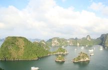 Halong bay full day trip: Visit Surprise cave, Titop island, kayaking & swimming