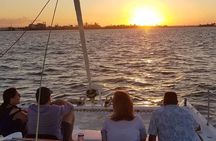 San Juan Catamaran Sunset Sail with Drinks Included