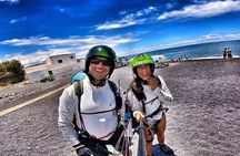 SILVER 1000m paragliding tandem flight above South Tenerife