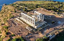 Temple of Poseidon and Cape of Sounion private sunset Tour