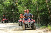 ATV, Ziplines and Cenote swim experience from Cancun or Riviera Maya