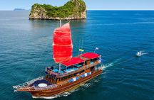 Private Full-Day Red Dragon Yacht for Snorkeling Koh Tan & Visit Pink Dolphin