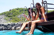 Private Full-Day Blue Dragon Yacht for Snorkeling Koh Tan & Visit Pink Dolphin