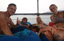 Private Full-Day Blue Dragon Yacht for Snorkeling Koh Tan & Visit Pink Dolphin