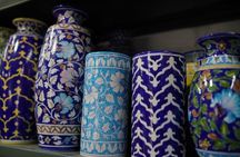 Jaipur Private Blue Pottery with Master Artist