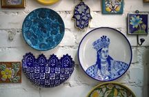 Jaipur Private Blue Pottery with Master Artist