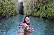 Experience an amazing ecological park tour & explore Isla Mujeres by catamaran.