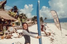Basic Surf Lessons in Tulum