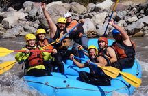 Private Full Day Rafting and Wine From Santiago