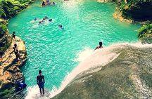 Blue Hole and Secret Falls plus Luminous Lagoon Tour 