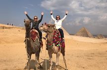 Cairo Half-Day Tour To Giza Pyramids, Sphinx with Camel Ride and Lunch Included