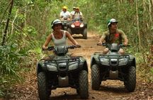 Explore the Mayan Jungle with ATV's. Ziplines & cenote included!