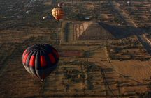 Teotihuacan shared Hot Air Balloon Ride and Private Tour