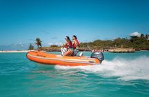 Self-Drive Mini Boat Snorkeling Tour to Icacos Island