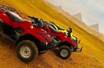 Top rated ATV quad bike at the Desert of Giza Pyramids