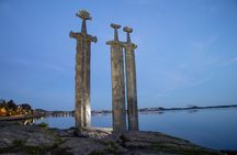 Swords in Rock monument and Stavanger highlights private tour