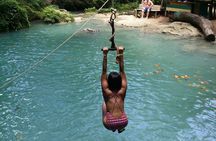Blue Hole and Dunn's River Falls from Montego Bay
