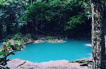 Full-Day Blue Hole Private Tour from Montego Bay with Zipline