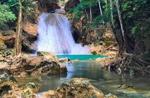 Full-Day Blue Hole Private Tour from Montego Bay with Zipline