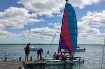 Private - Bacalar sailing across the mesmerizing waters 