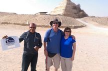 Full Day Tour to Giza Pyramid, Sakkara, Memphis city, and Dahshur Pyramids