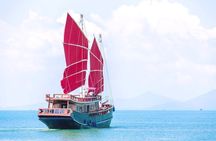 Koh Samui to Angthong Marine Park Cruise Tour By Red Baron Chinese Sailboat 