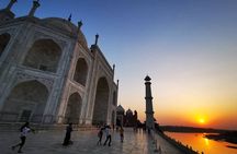 Sunset Taj Mahal Tour by AC Car From Delhi