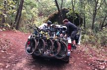 Epic MTB ride at Guadalajara forest. 
