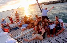 Catamaran to Isla Mujeres: Snorkel MUSA, Playa Norte & Buffet