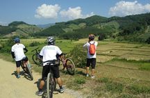Full day Mountain biking to Waterfall and Hot spring