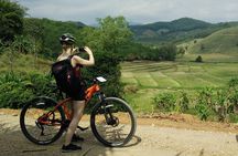 Full day Mountain biking to Waterfall and Hot spring