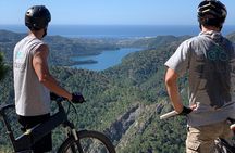 Mountain bike routes with electric guide