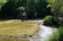 Mountain bike routes with electric guide