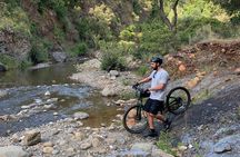 Mountain bike routes with electric guide