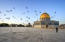 Jerusalem Temple Mount & Dome of the Rock from Tel Aviv 