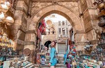 Best of Cairo: the Pyramids, Sphinx, Egyptian Museum, Bazaars & Lunch from Cairo