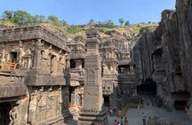Private 3-Day Tour of Ajanta & Ellora Caves with Aurangabad City