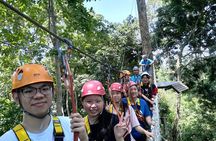 Jungle Xtreme Zipline 16 Platforms Tour From Koh Samui