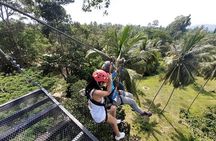 Jungle Xtreme Zipline 16 Platforms Tour From Koh Samui
